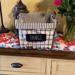 Rae Dunn things basket